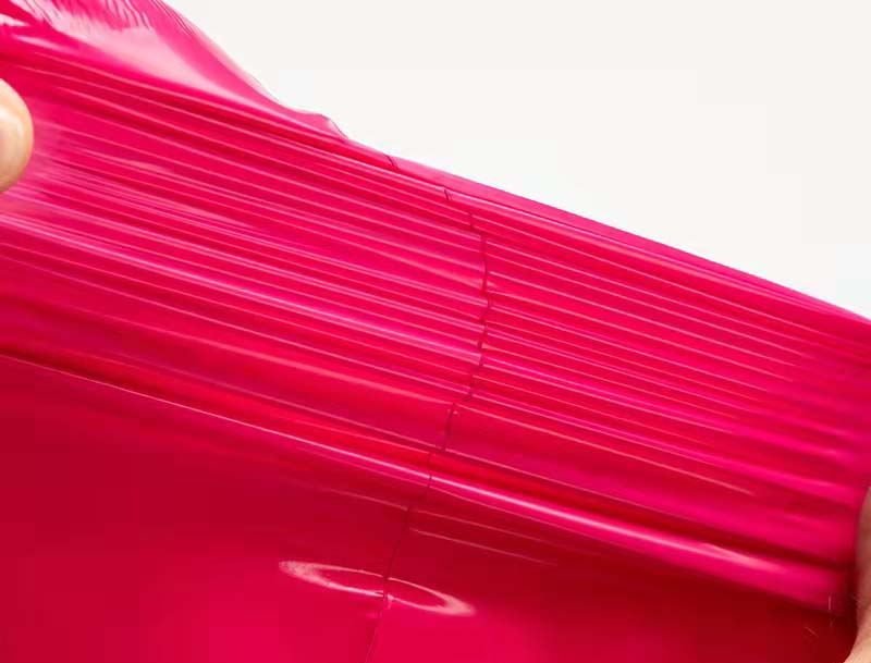 兴安盟玫红色快递袋-05